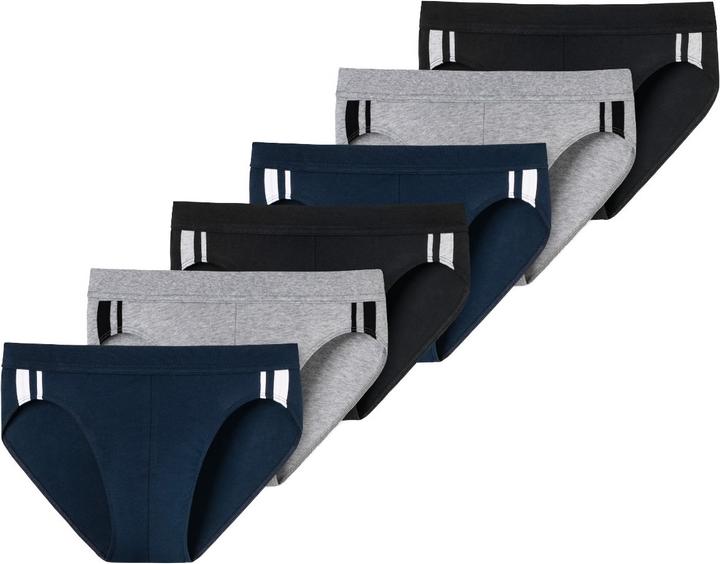 Produktbild Schiesser 6er Pack - 95/5 Stretch - Organic Cotton Rio-Slip / Unterhosen (XXL, 6er Pack)