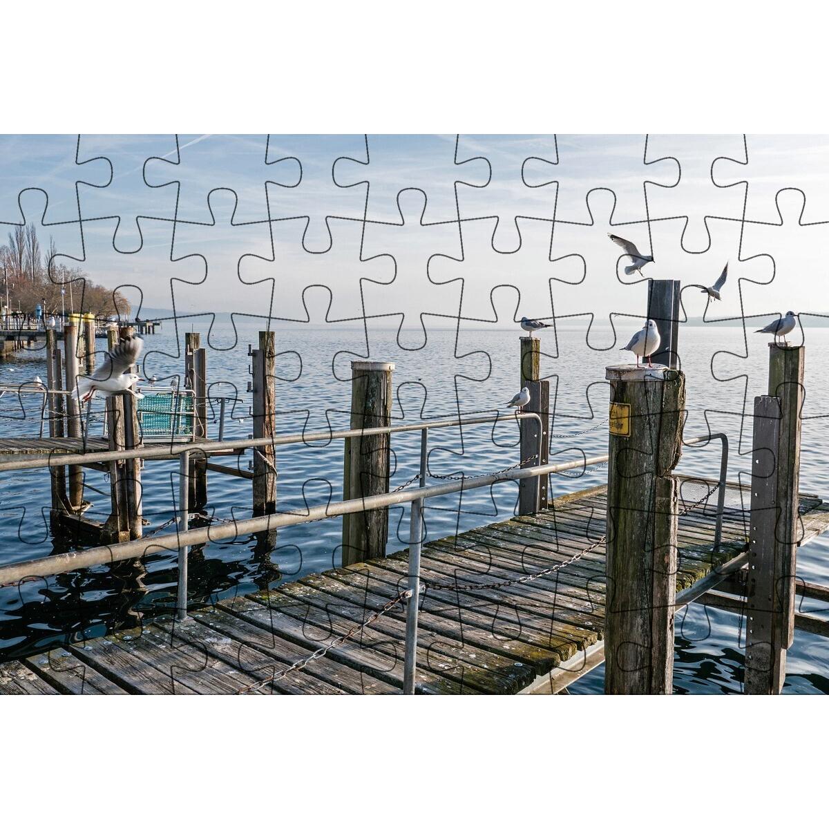Gmeiner Puzzle-Postkarte Bodensee 1 (167 Teile)