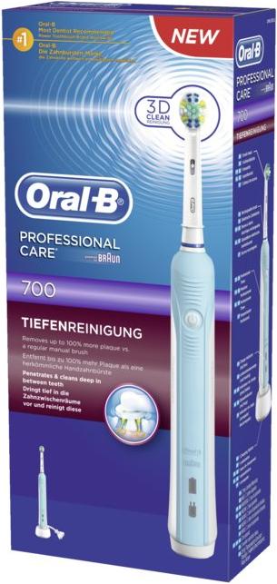 Produktbild Oral-B Pro 700 SensiClean (Oszillierende Zahnbürste)