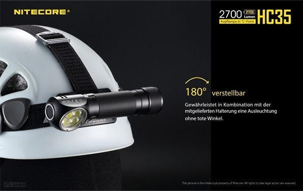Produktbild Nitecore HC35 inkl. NL2140HP (2700 lm)