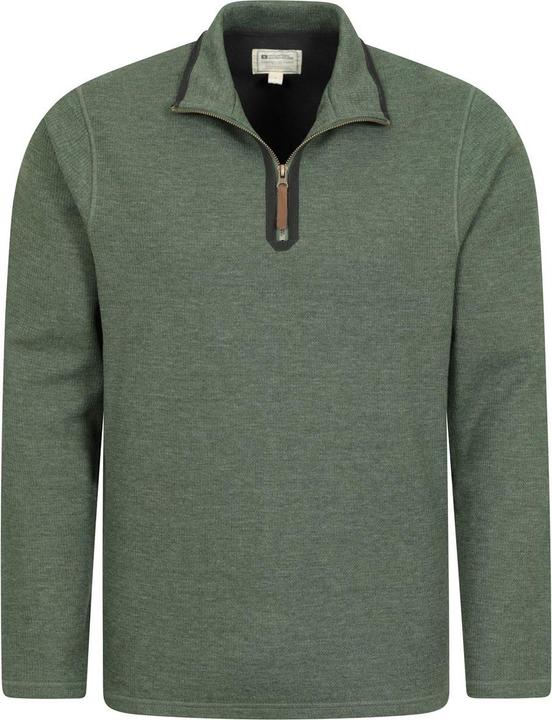 Actual product image Mountain Warehouse Mens Beta Contrast Zip Top (XS)