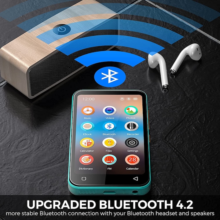 Actual product image Timmkoo MP3 player with Bluetooth (8 GB)