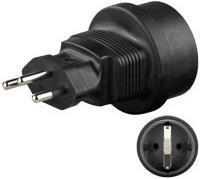 Produktbild MicroConnect Universal adapter Ch/Schuko (Typ 13)
