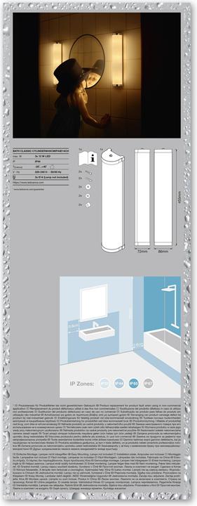 Produktbild Ledvance Bathroom Wall Luminaire IP44 E14 (E14)
