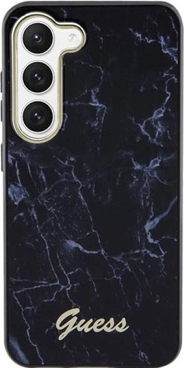 Produktbild Guess GUHCS23SPCUMAK S23 S911 black/black hardcase Marble (Samsung Galaxy S23)