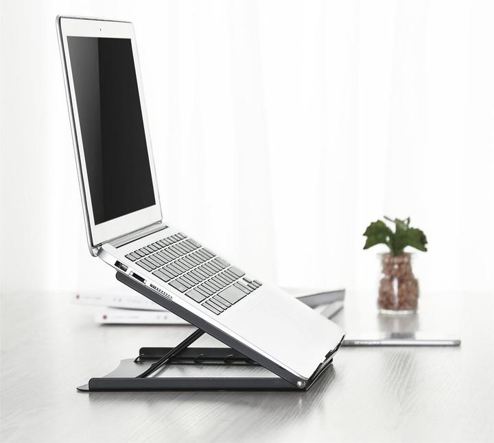 Image du produit ACT Support pour ordinateur portable pliable avec 5 positions de hauteur réglables
