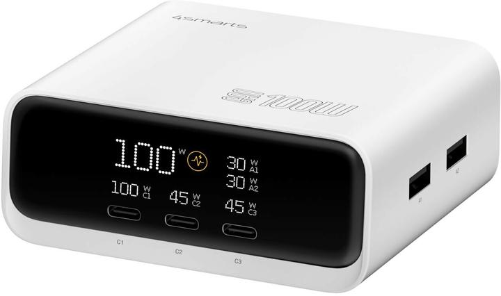 Produktbild 4smarts Desk Charger GaN Screen (100 W, 5 Ports)