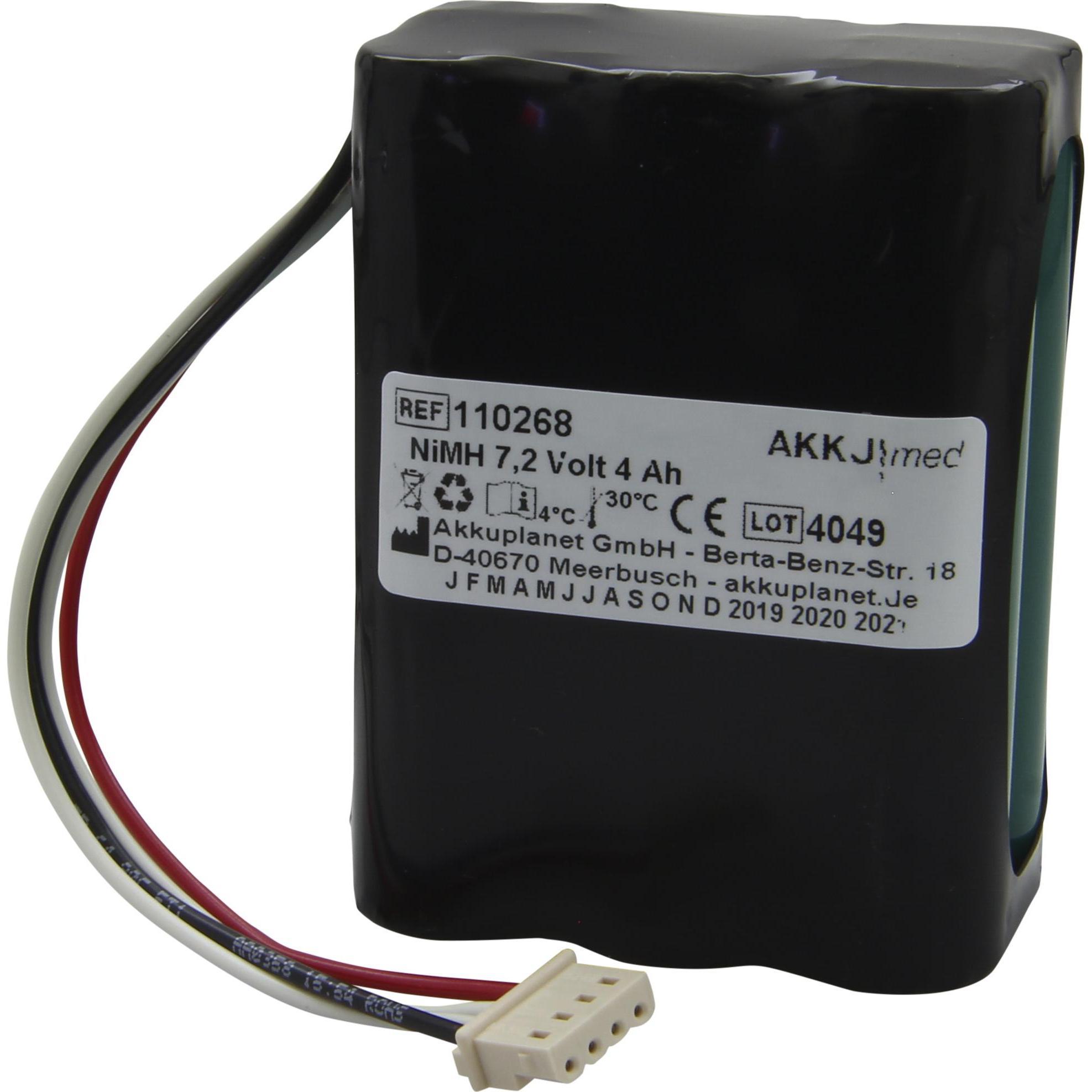 Thumbnail - XCell, Zubehör Gesundheitsmessgeräte, NiMH Akku passend für Nonin Advant PulsoxiMeter 2120, 9600 - 4032-001
