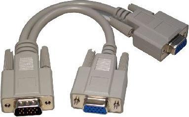 Immagine prodotto Cables Direct CDL 0,2m SVGA 1x M-2x F splitter (0.20 m)
