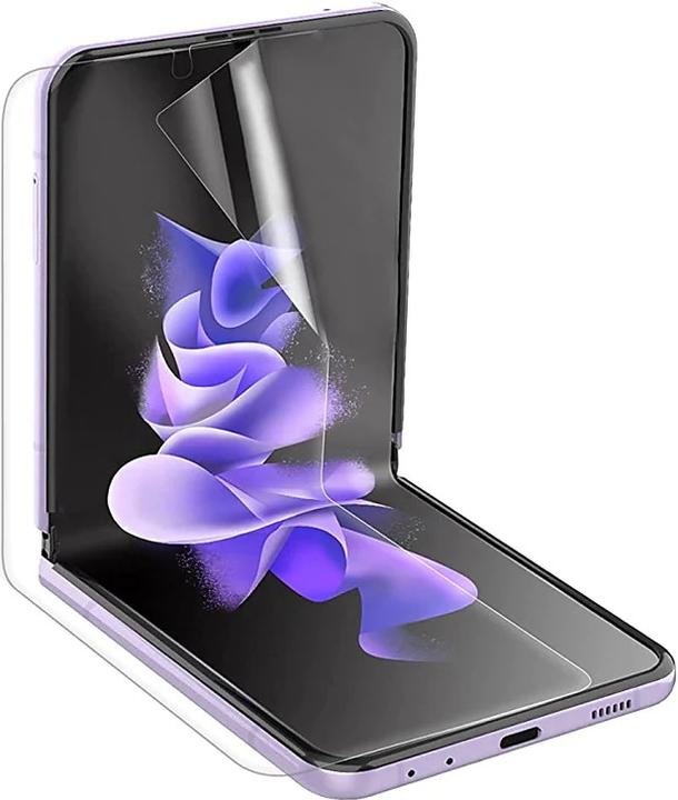 Actual product image PhoneLook Film protecteur Galaxy Z Flip 3 Protection souple pour écran en Hydrogel TPU (1 pcs., Samsung Galaxy Z Flip3)