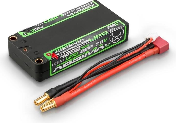 Absima Competition Shorty LiPo LCG/HV 140C/2S1P HC 4200mAh 5mm (7.60 V, 4200 mAh)