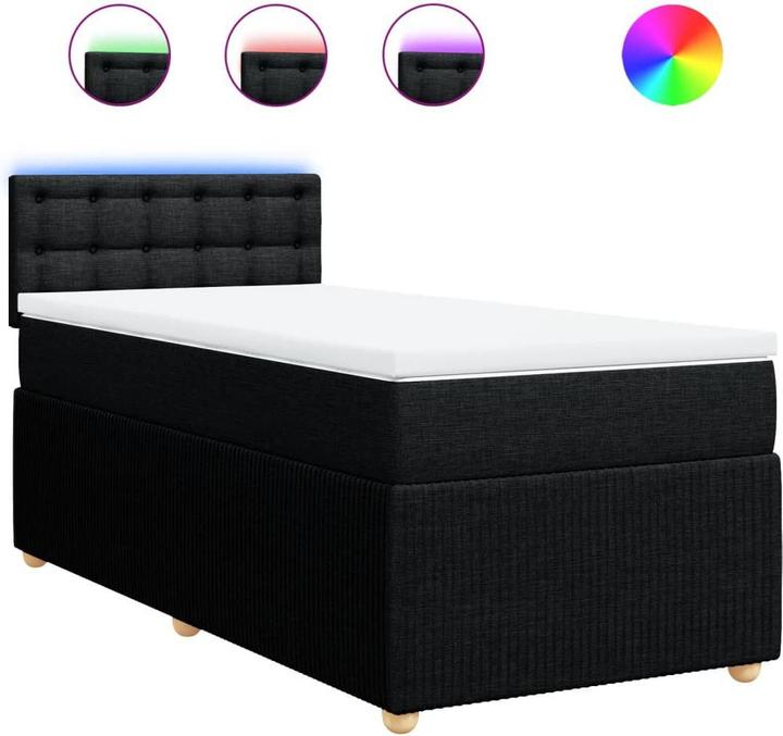 Produktbild vidaXL Boxspringbett (90 x 190 cm)
