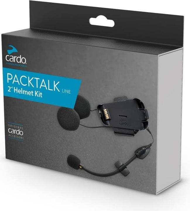 Actual product image Cardo Packtalk & Smartpack Helmet Kit (Set of 1)