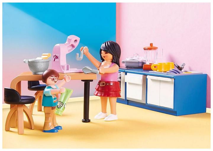 Productafbeelding Playmobil Gezinskeuken (70206, Playmobil poppenhuis)
