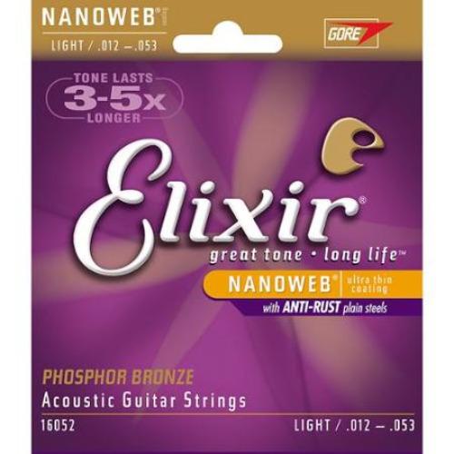 Gore Wear Elixir 16052 Ph. Bronze Nano L 012/053 (Gitarre, 0.05")