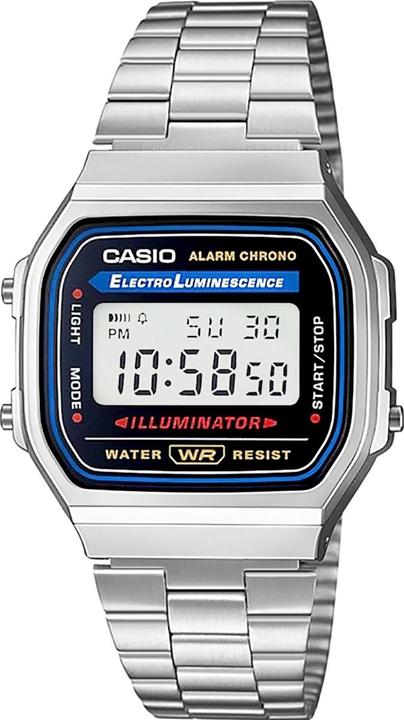 Image du produit Casio Retro Vintage - A168WA-1W (Montre numérique, 34 mm)