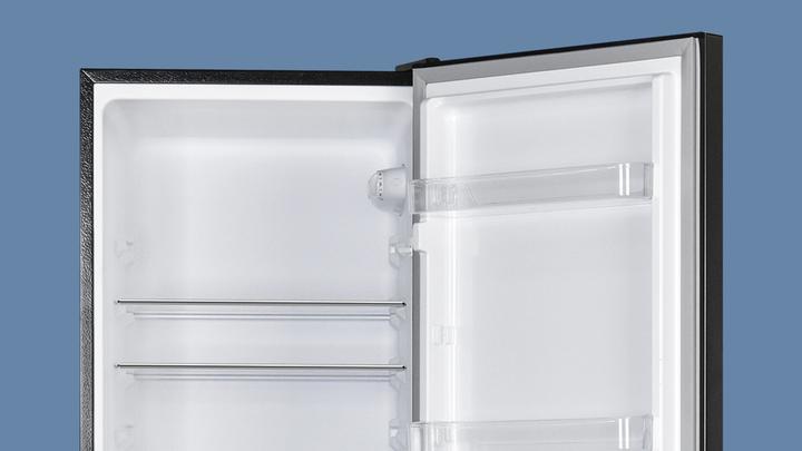 Produktbild CHiQ FBM157L42 - Koel-vriescombinatie - 157 Liter (109 + 48) - Donker RVS - Omkeerbare deuren (157 l)