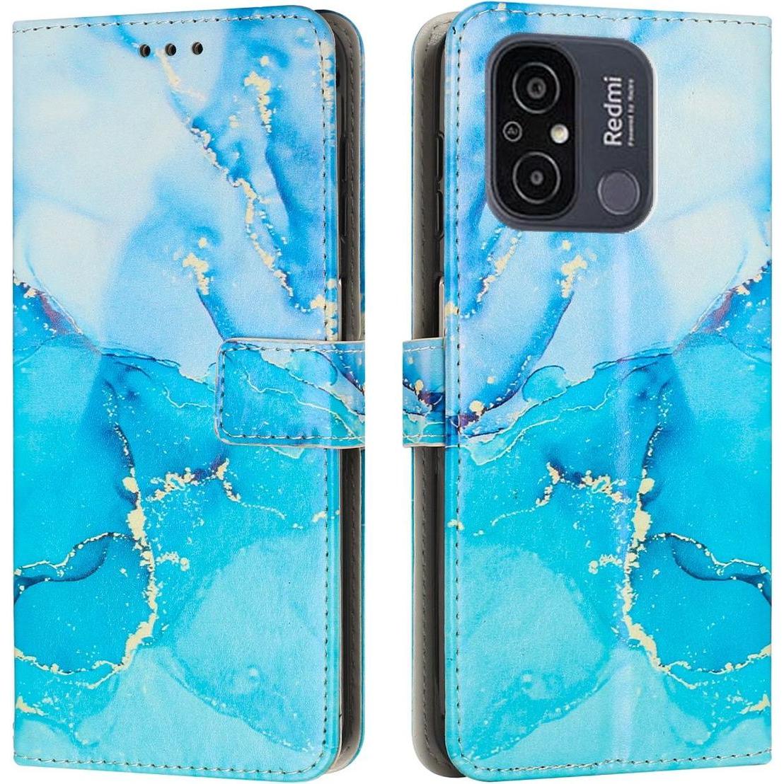 König Design Hülle Handy Schutz für Samsung Galaxy A04e A34 A54 Case Cover Marmor Tasche Etui (Xiaomi Redmi 11A), Smartp...
