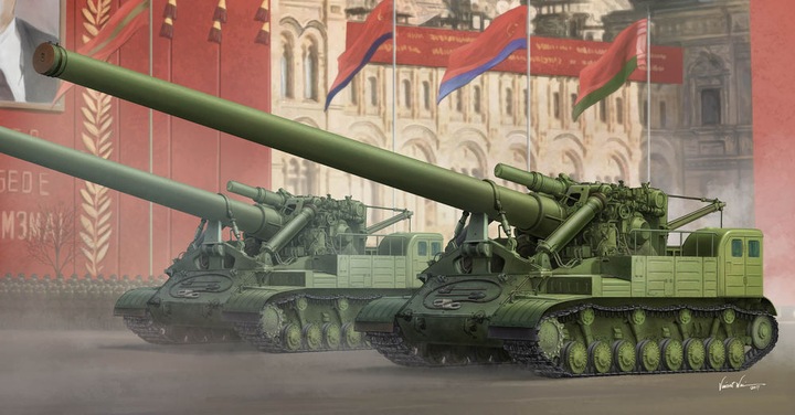 Trumpeter Soviet 2A3 Kondensator 2P 406mm Self- -Propelled Howitzer