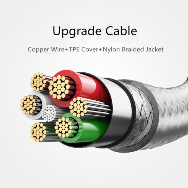 Actual product image Rock Space MFI Lightning cable (1.80 m, USB 2.0)