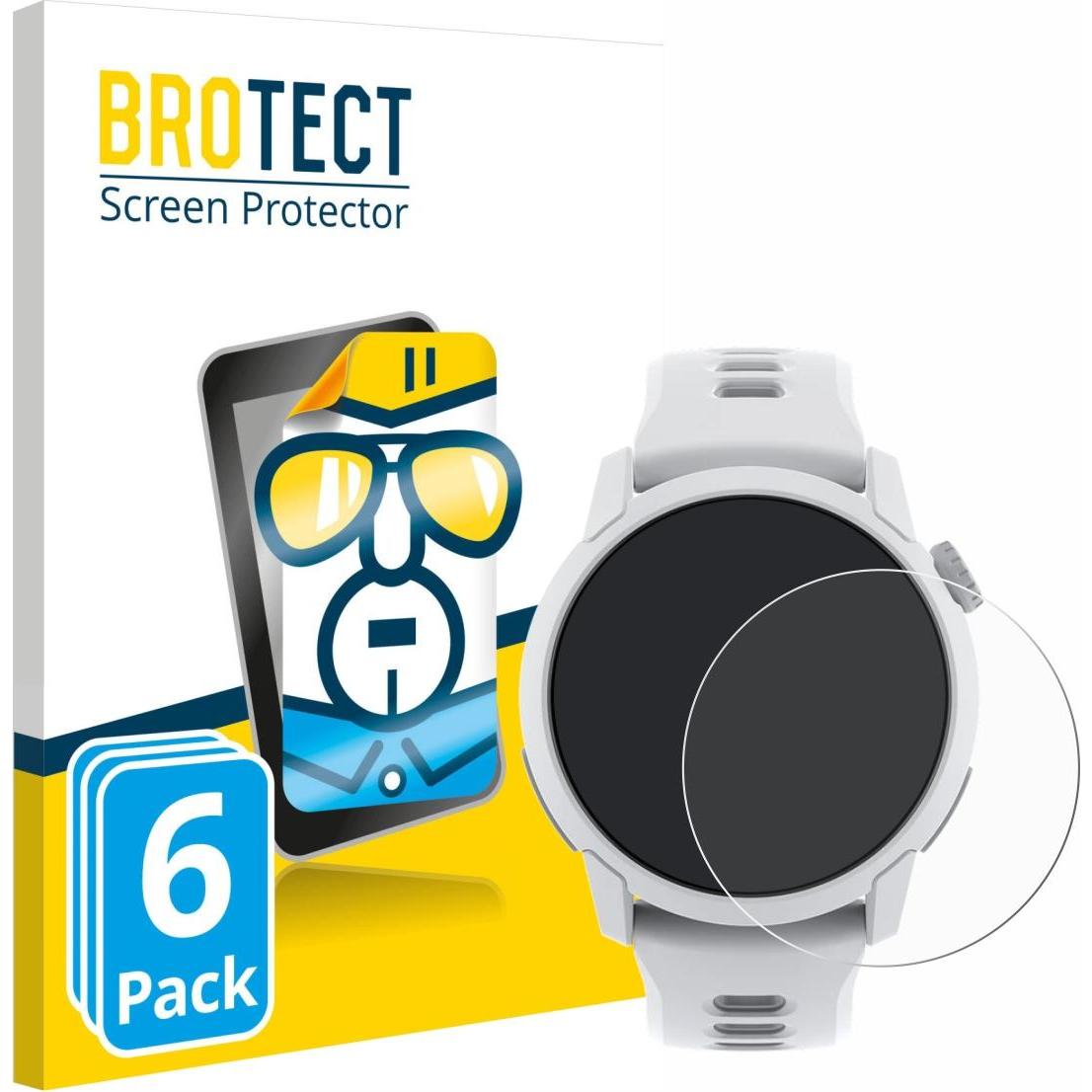 BROTECT Pellicola Trasparente, Pellicola protettiva per smartwatch, Trasparente