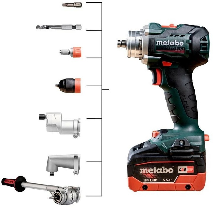 Produktbild Metabo BS18LTXBLQI Solo (Akkubetrieb)