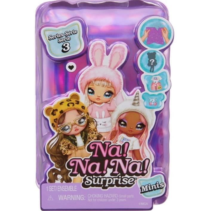 MGA Puppen Na! Na! Na! Surprise Minis S3 Display 12 Stk.