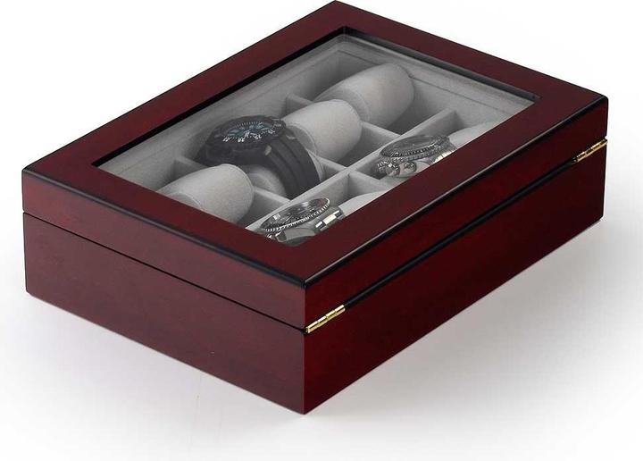 Produktbild Rothenschild Uhrenbox RS-1087-10C für 10 Uhren cherry