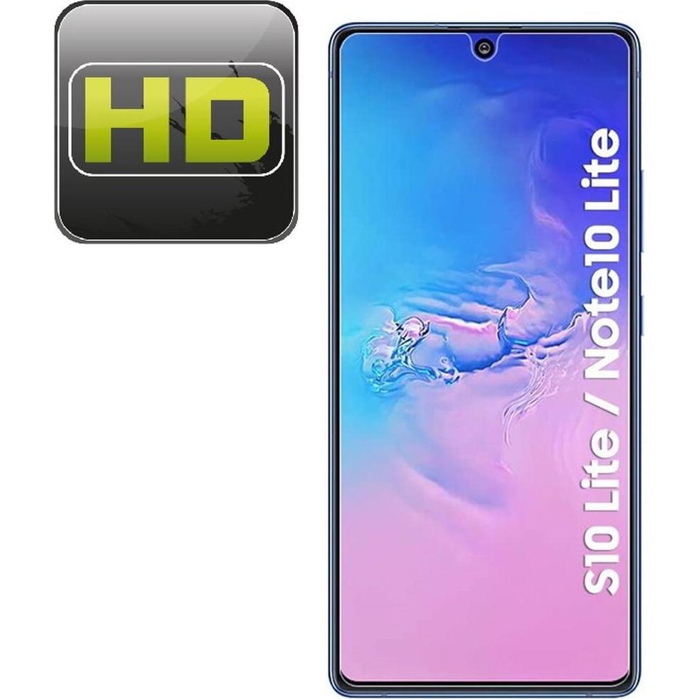 Protectorking 2x Premium Displayschutzfolie 3D KLAR (2 Stück, Samsung Galaxy Note 10 Lite), Smartphone Schutzfolie