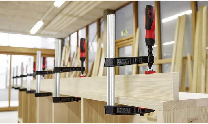 Actual product image Bessey Malleable cast iron screw clamp TG-2K (200 mm)