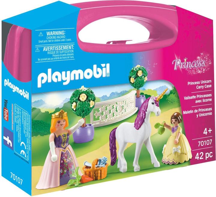 Actual product image Playmobil Unicorn Princess Case (70107, Playmobil Princess)