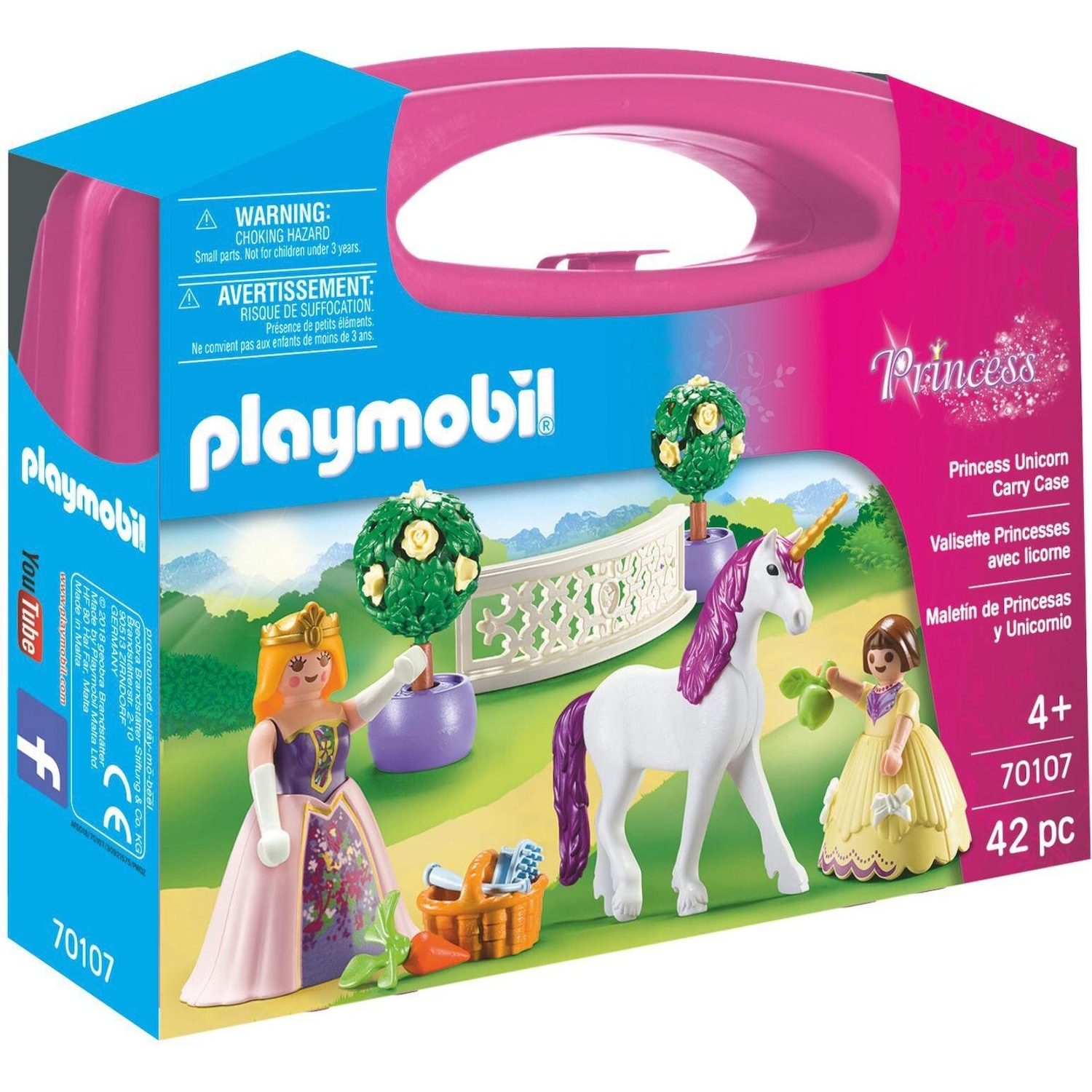 Playmobil Unicorn Princess Case (70107, Playmobil Princess Magic)