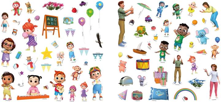 Produktbild CoComelon - Stickern, Malen, Gestalten: Mit 250 Stickern. Für Kinder ab 3 Jahren