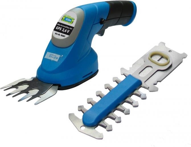 Immagine prodotto Güde Set per la cura del giardino GPS (Tagliasiepi a batteria)