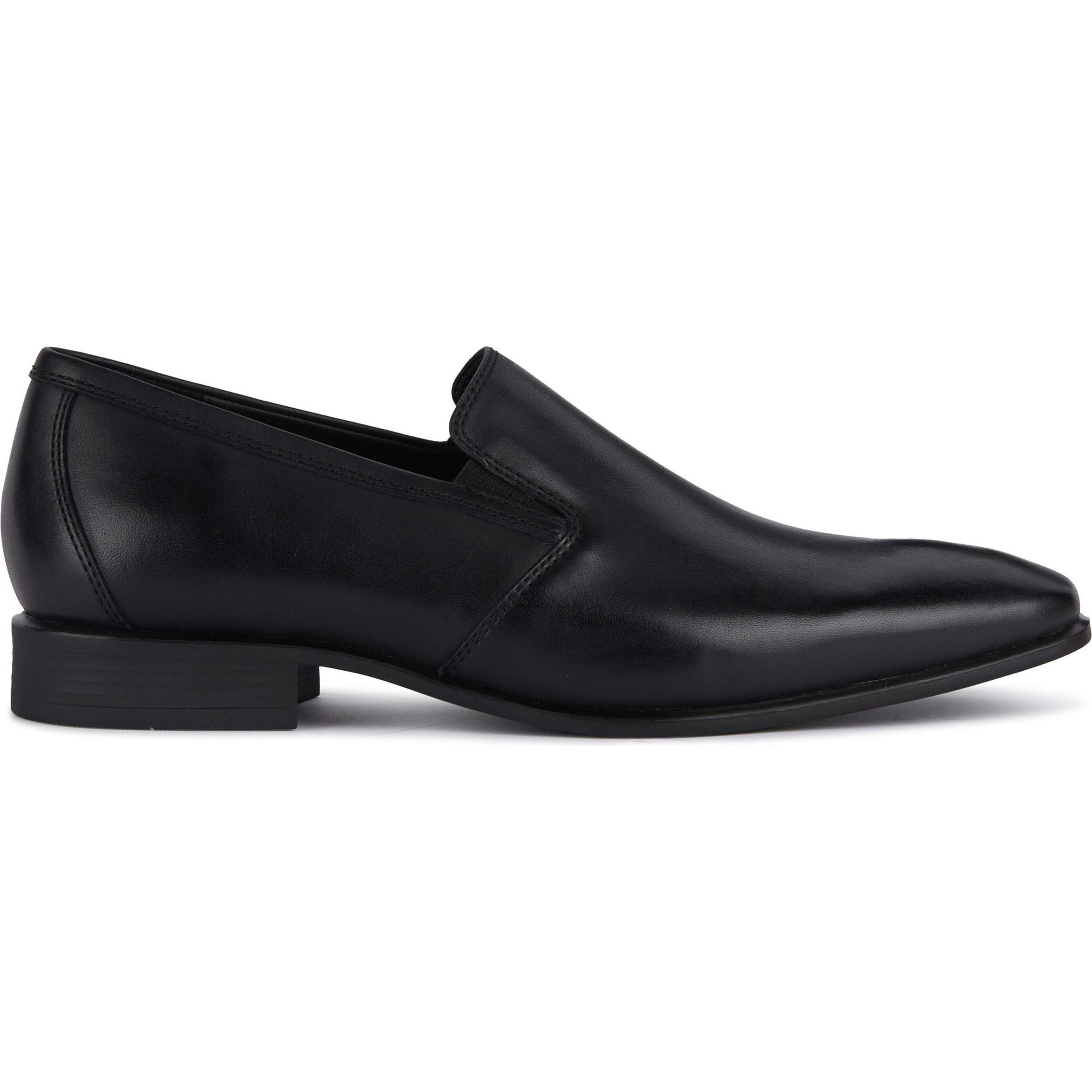 Geox, Herren, Halbschuhe, Uomo, Schwarz, (39)