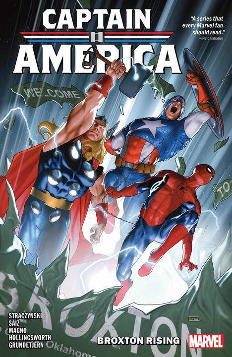 Image du produit Captain America By J. Michael Straczynski Vol. 3: Broxton Rising (Anglais, Straczynski J. Michael, 2025)