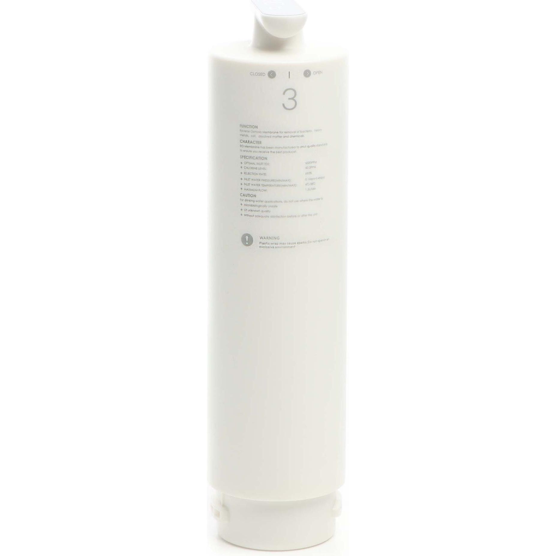 Naturewater RO-PAD2 Umkehrosmose Membran 400GPD 1520l/Tag Ersatz Wasserfilter, Wasserfilter, Weiss