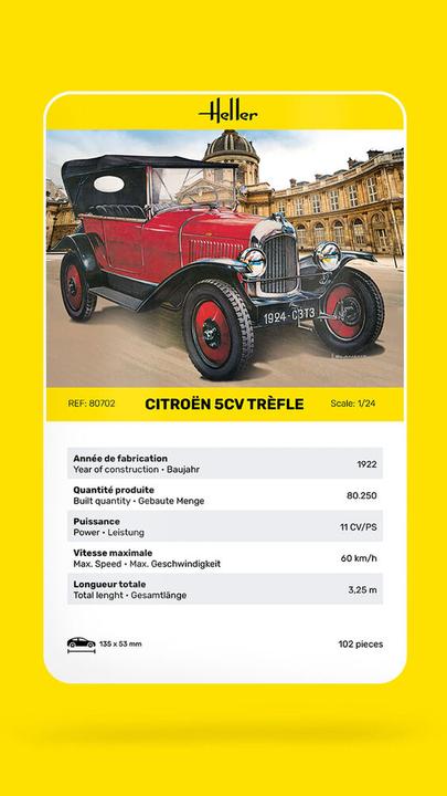 Image du produit Heller Citroen Trefle