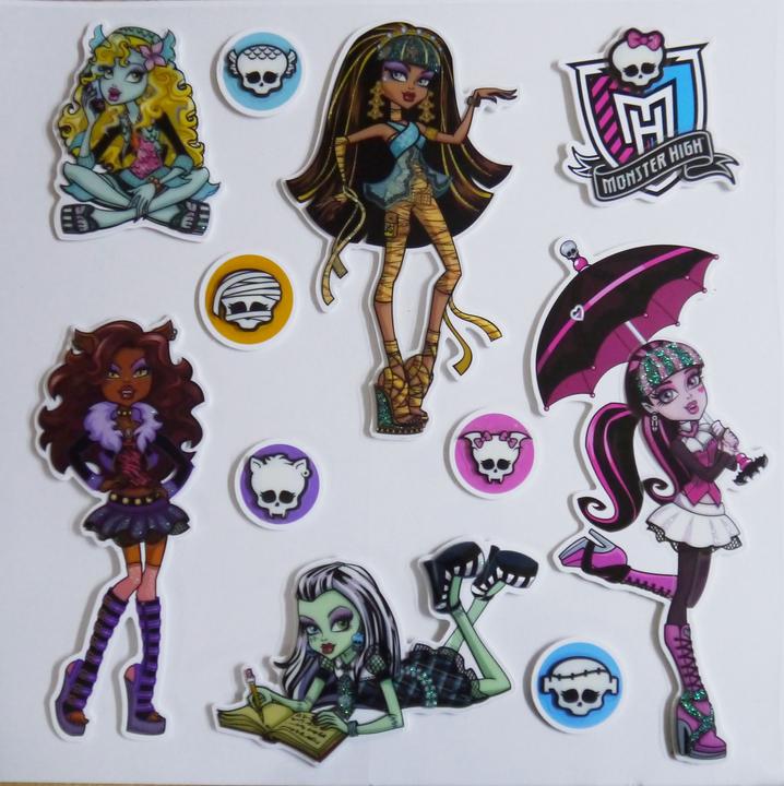 Consalnet Sticker 3D Monster High (30 x 30 cm)