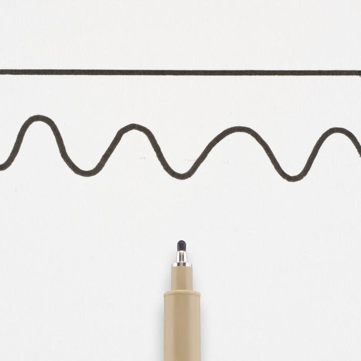 Productafbeelding Sakura Pigma Micron Fineliner 0,7 mm zwart (Zwart, 12 x)
