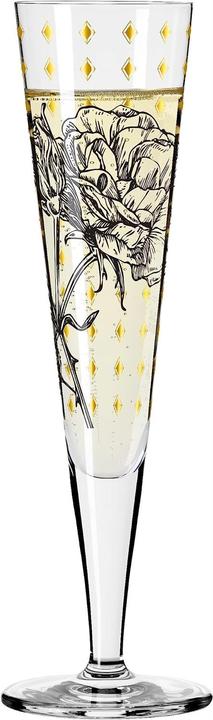 Actual product image Ritzenhoff Champus Gold Night #30 F23 (20.50 cl, 1 Glasses, Champagne glasses)