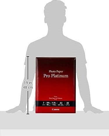 Productafbeelding Canon PT-101 Pro Platinum (300 g/m², A3, 20 Pcs.)