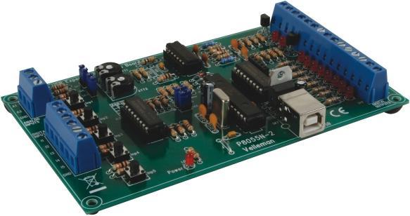 Image du produit Velleman USB Experiment Interface Board (New Vers.) (Extension)