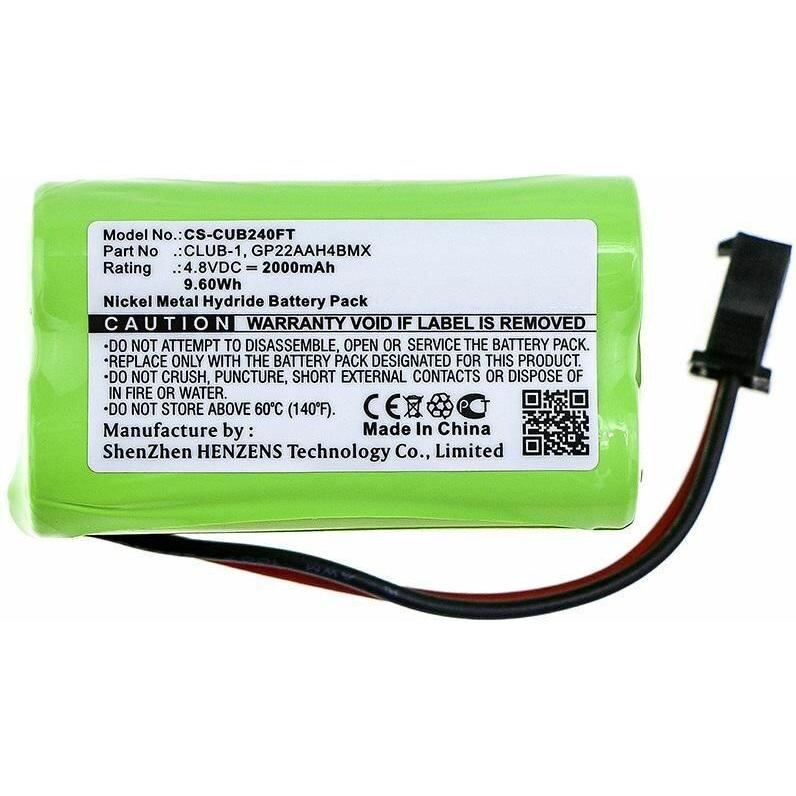 CoreParts, Taschenlampe Zubehör, Battery for Flashlight
