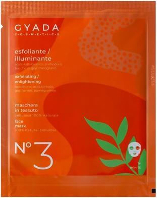 Actual product image Gyada Cosmetics Exfoliating Fabric Face Mask Luminous for Dark Skin