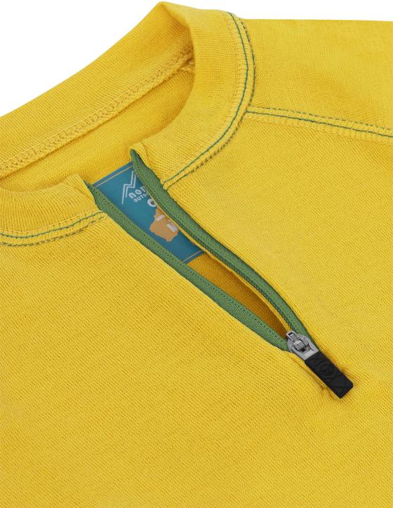 Produktbild Normani Kinder Merino Langarm mit 1/4 Zipper „Nyapari“ - 9545 (86, 92)