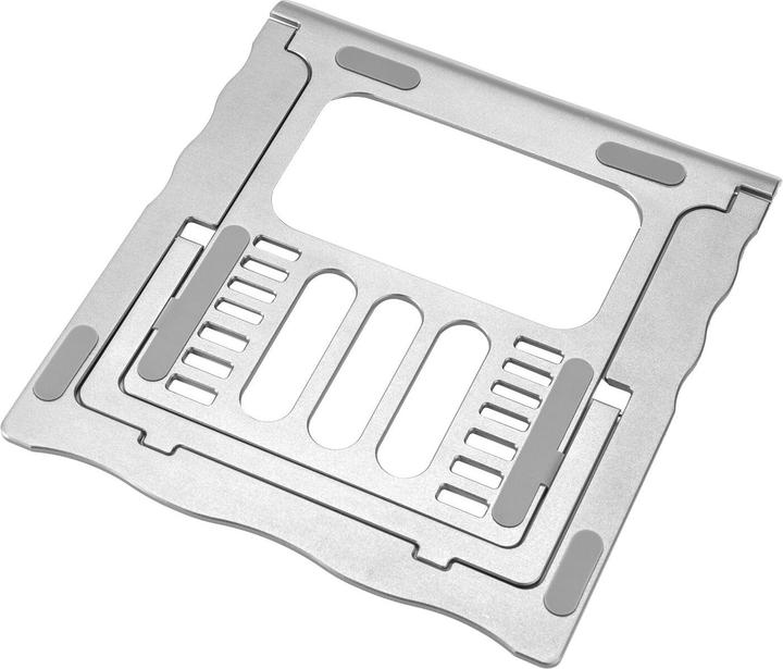 Produktbild 4smarts Torba+podstawka pod laptop/ tablet FoldStand ErgoFix 13" grey/silver 456583 (13", Universal)
