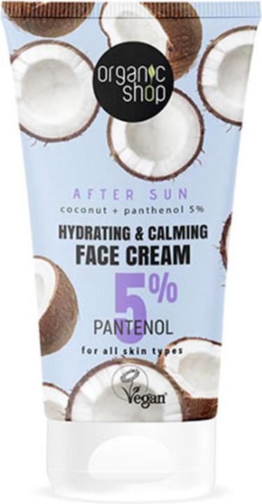 Produktbild Organic Shop After Sun Hydrating and Calming Face Cream 50ml (50 ml, After Sun Creme)
