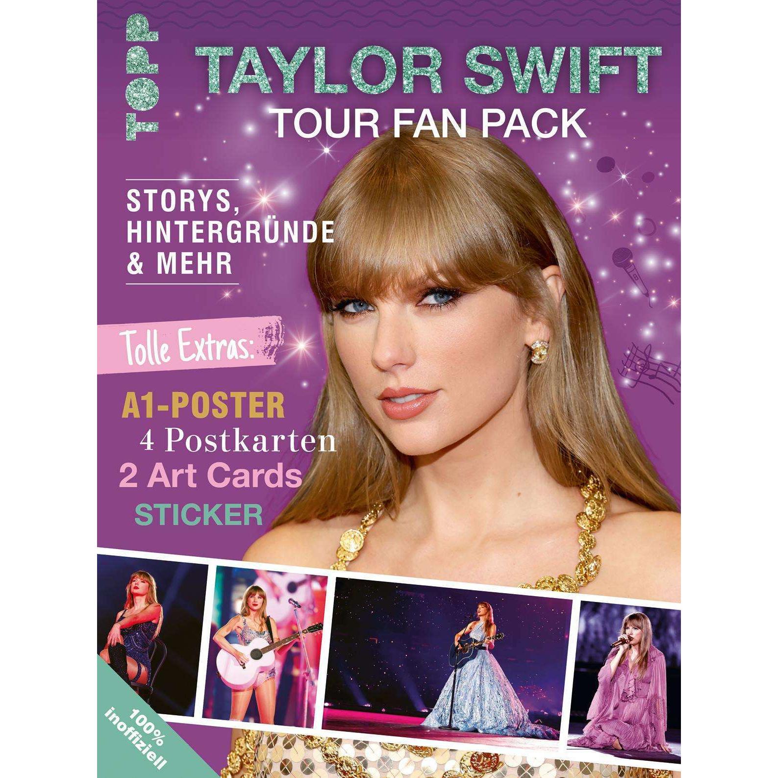 Taylor Swift Tour Fan Pack. 100% inoffiziell, Ratgeber von frechverlag