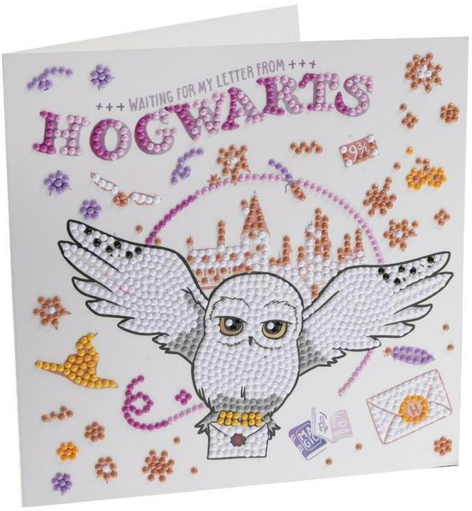 Productafbeelding Craft Buddy Zweinstein & Hedwig, 18x18cm Kristallen Kunstkaart